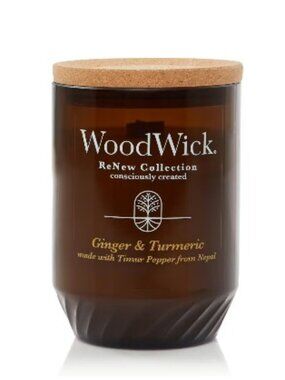 Wood Wick ReNew Collection Ginger & Turmeric Candle